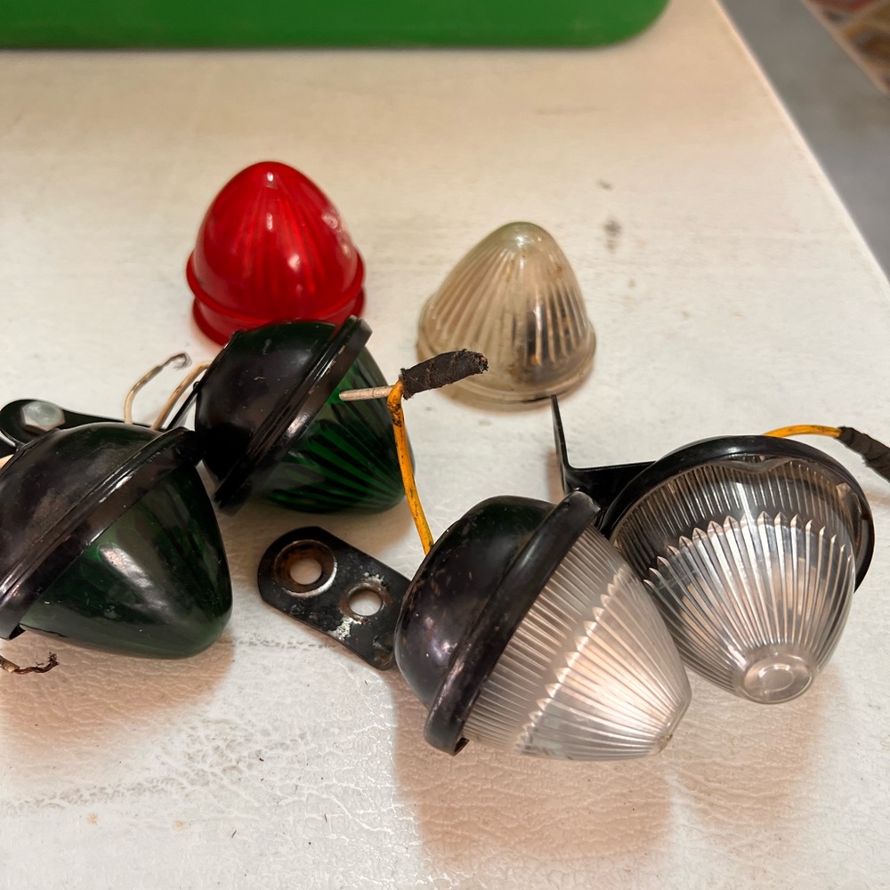 Vintage Beehive light Lot Motorcycle, Trailer etc